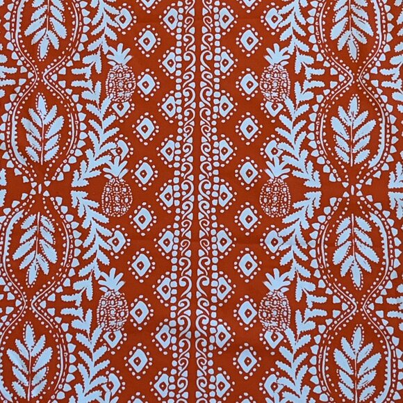 Lilly Pulitzer Larsa Swim Coverup Dress SZ Large Flamingo Harbour Orange Stretch - Picture 4 of 11